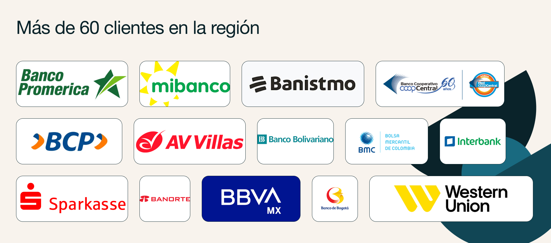 Logos de clientes que confían en Vanqueo